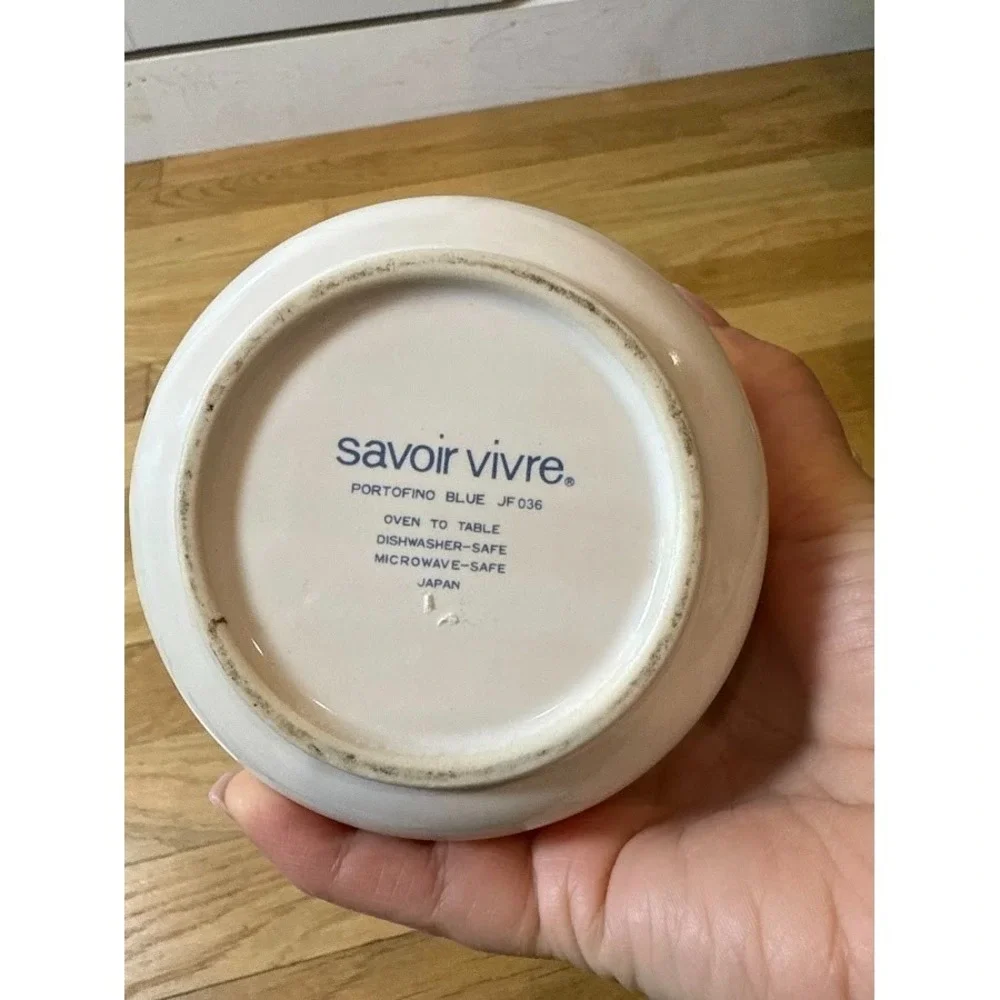 Savoir Vivre Portofino Blue Coffee Pot Teapot LID ONLY -REPLACEMENT LID ONLY!